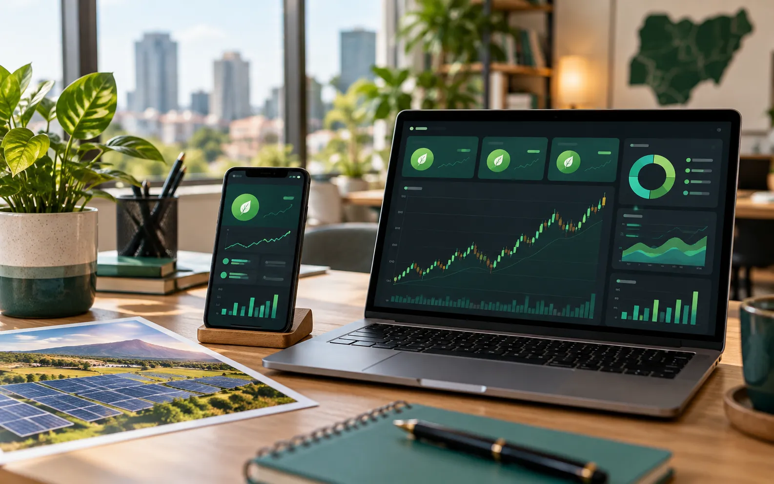 Solana carbon-credit exchange for Nigerian small businesses and carbon project developers